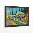 Orchard Bordered by Cypresses - Vincent Van Gogh | Cuadro decorativo de Canvas Lab