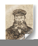 Retrato en boceto de Joseph Roulin - Vincent Van Gogh | Cuadro decorativo de Canvas Lab