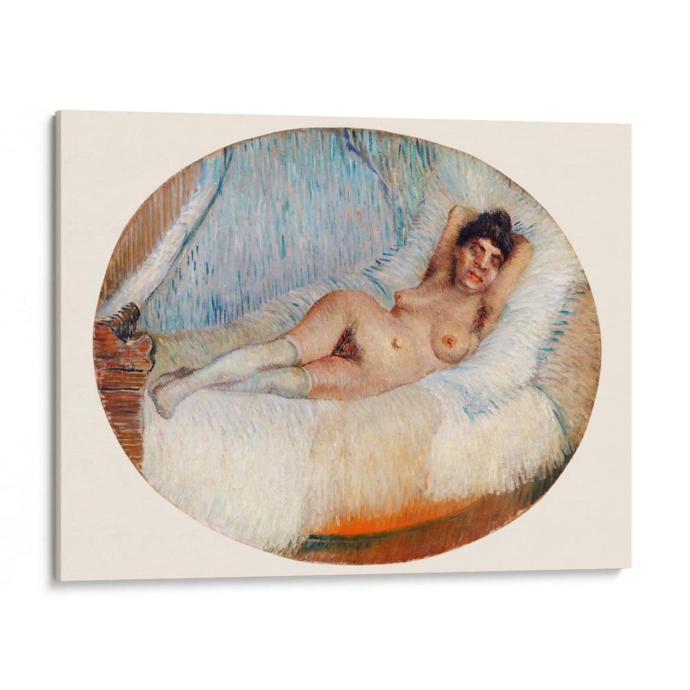Desnudo reclinado (Femme nue étendue sur un lit) - Vincent Van Gogh | Cuadro decorativo de Canvas Lab