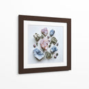 Crystal cluster | Cuadro decorativo de Canvas Lab