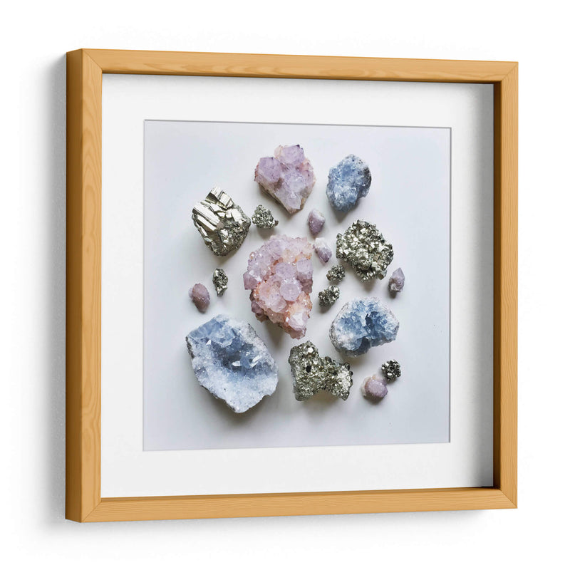 Crystal cluster | Cuadro decorativo de Canvas Lab