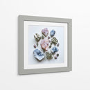 Crystal cluster | Cuadro decorativo de Canvas Lab