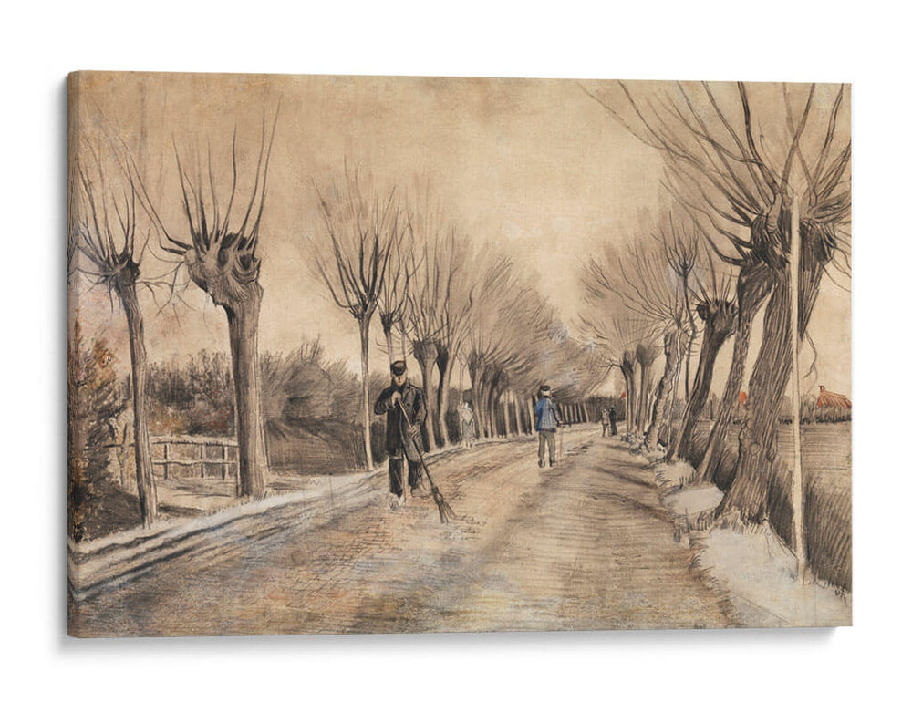Camino en Ettem - Vincent Van Gogh | Cuadro decorativo de Canvas Lab