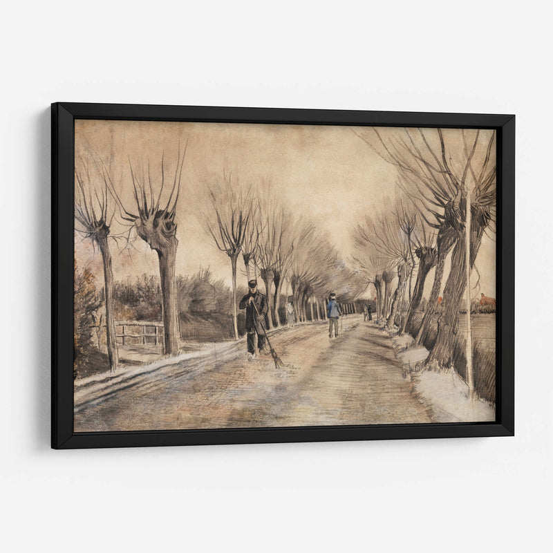 Camino en Ettem - Vincent Van Gogh | Cuadro decorativo de Canvas Lab