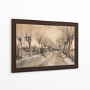 Camino en Ettem - Vincent Van Gogh | Cuadro decorativo de Canvas Lab
