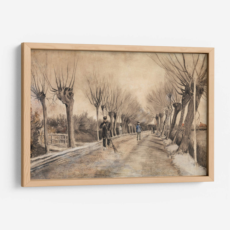 Camino en Ettem - Vincent Van Gogh | Cuadro decorativo de Canvas Lab
