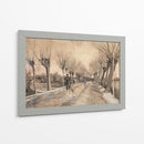 Camino en Ettem - Vincent Van Gogh | Cuadro decorativo de Canvas Lab