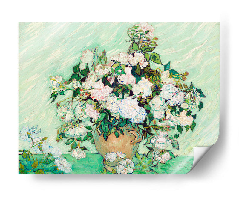 Rosas - II - Vincent Van Gogh | Cuadro decorativo de Canvas Lab