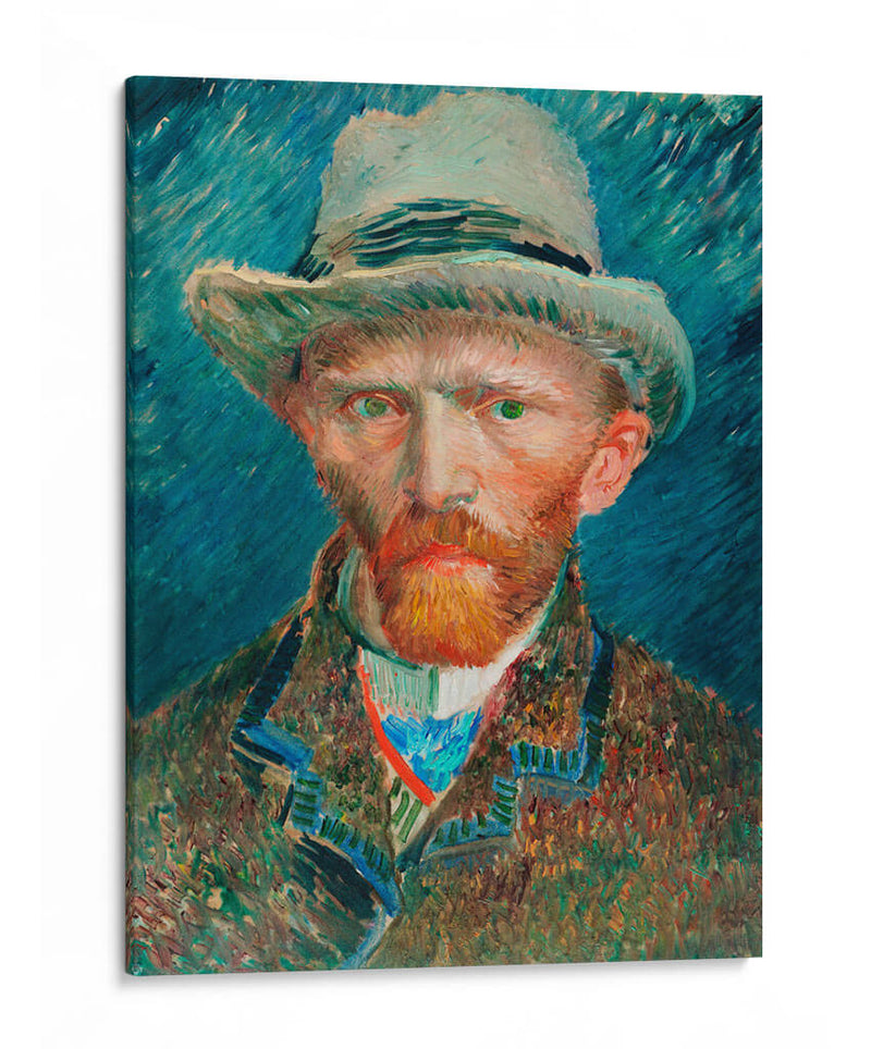 Autorretrato (1887) - Vincent Van Gogh | Cuadro decorativo de Canvas Lab