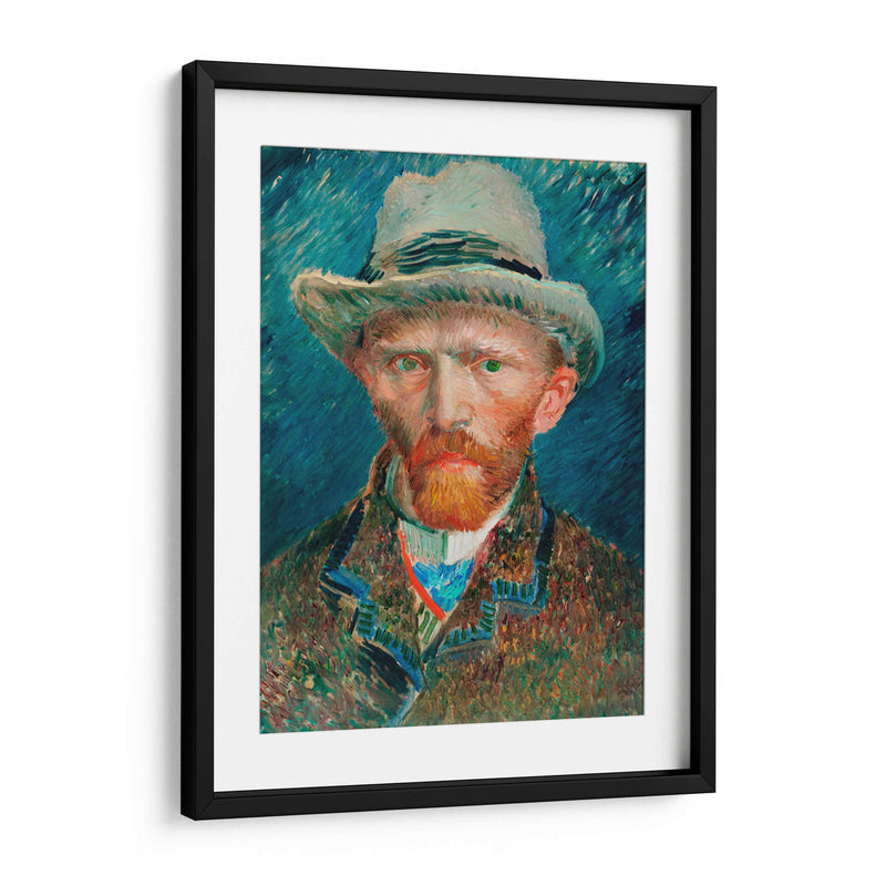 Autorretrato (1887) - Vincent Van Gogh | Cuadro decorativo de Canvas Lab