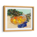 Bodegón de naranjas y limones con guantes azules - Vincent Bardou | Cuadro decorativo de Canvas Lab