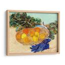 Bodegón de naranjas y limones con guantes azules - Vincent Bardou | Cuadro decorativo de Canvas Lab