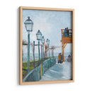 Terraza y mirador en el Moulin de Blute-Fin, Montmartre - Vincent Van Gogh | Cuadro decorativo de Canvas Lab