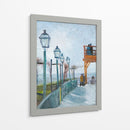 Terraza y mirador en el Moulin de Blute-Fin, Montmartre - Vincent Van Gogh | Cuadro decorativo de Canvas Lab