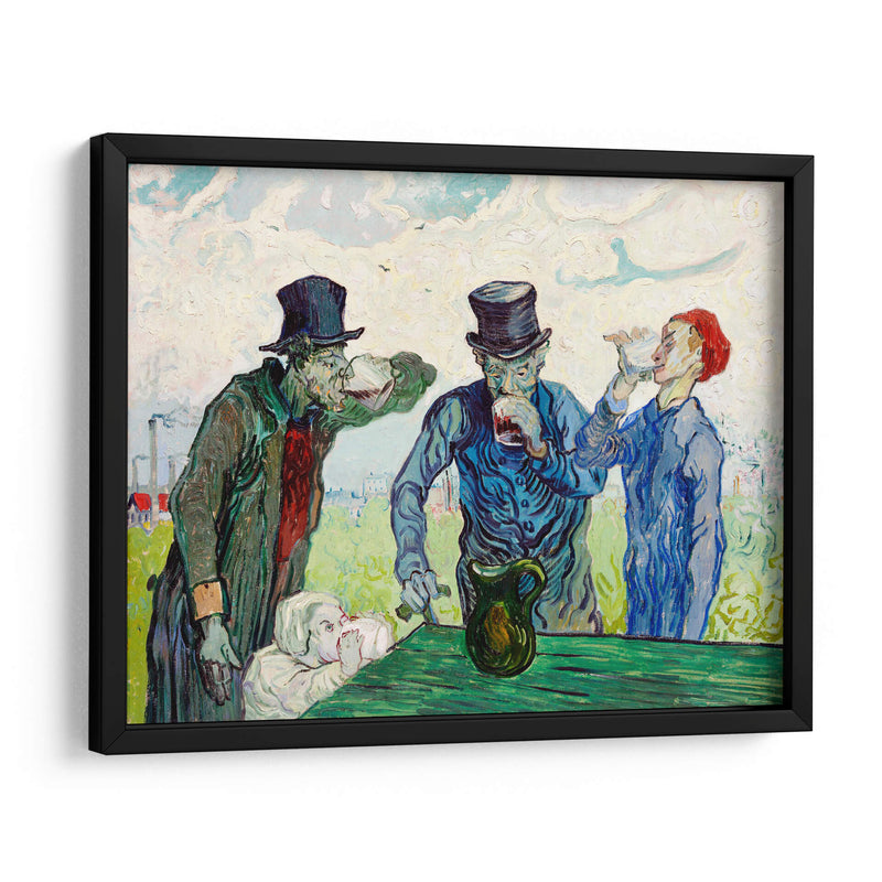 Los bebedores - Vincent Van Gogh | Cuadro decorativo de Canvas Lab