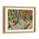 Los grandes plátanos (reparadores de carreteras en Saint-Rémy) - Vincent Van Gogh | Cuadro decorativo de Canvas Lab