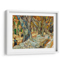 Los grandes plátanos (reparadores de carreteras en Saint-Rémy) - Vincent Van Gogh | Cuadro decorativo de Canvas Lab