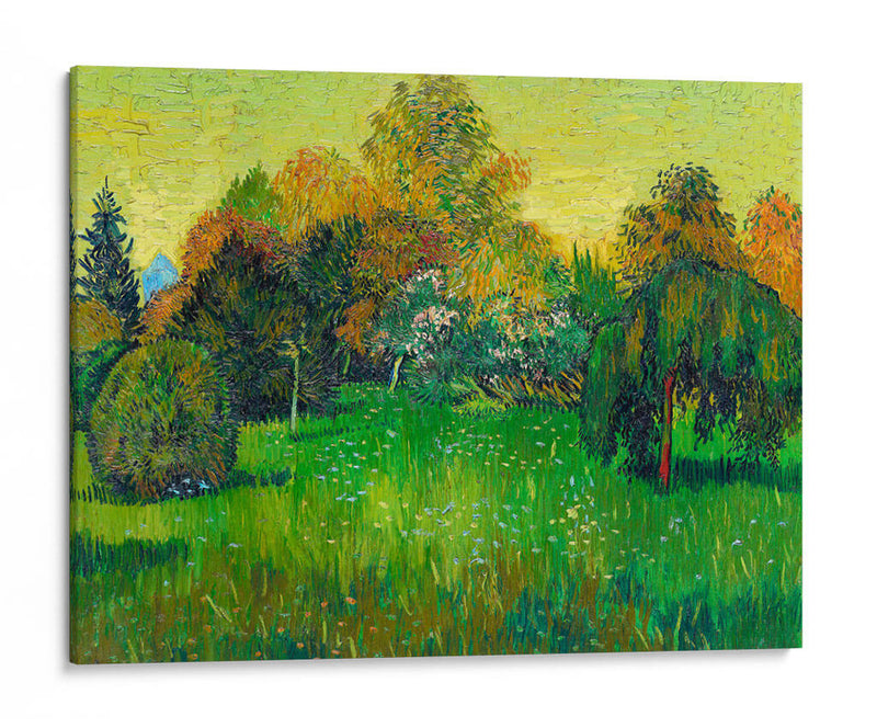 El jardín del poeta - Vincent Van Gogh | Cuadro decorativo de Canvas Lab