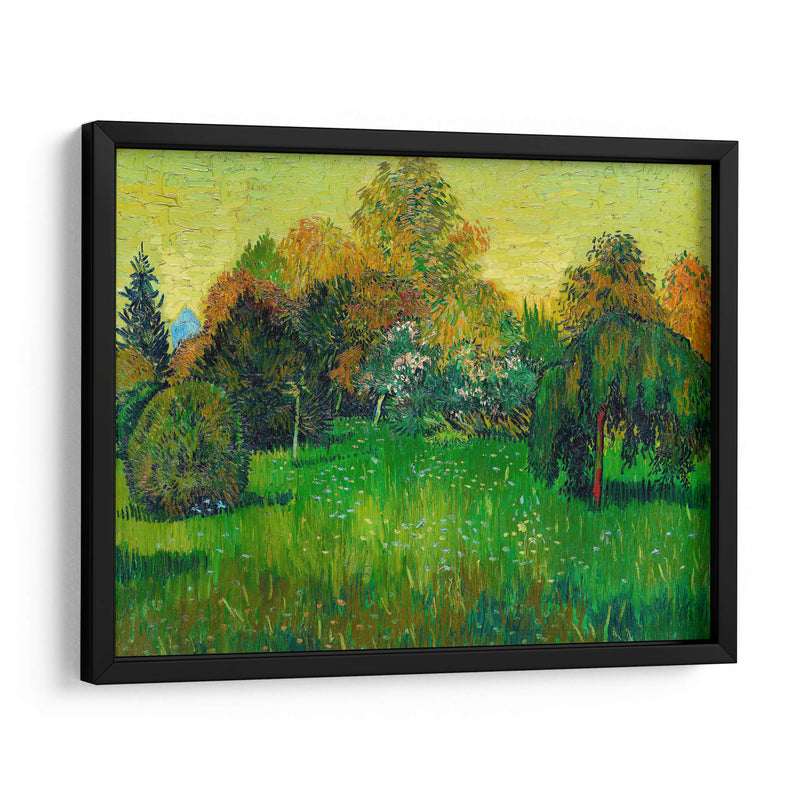 El jardín del poeta - Vincent Van Gogh | Cuadro decorativo de Canvas Lab