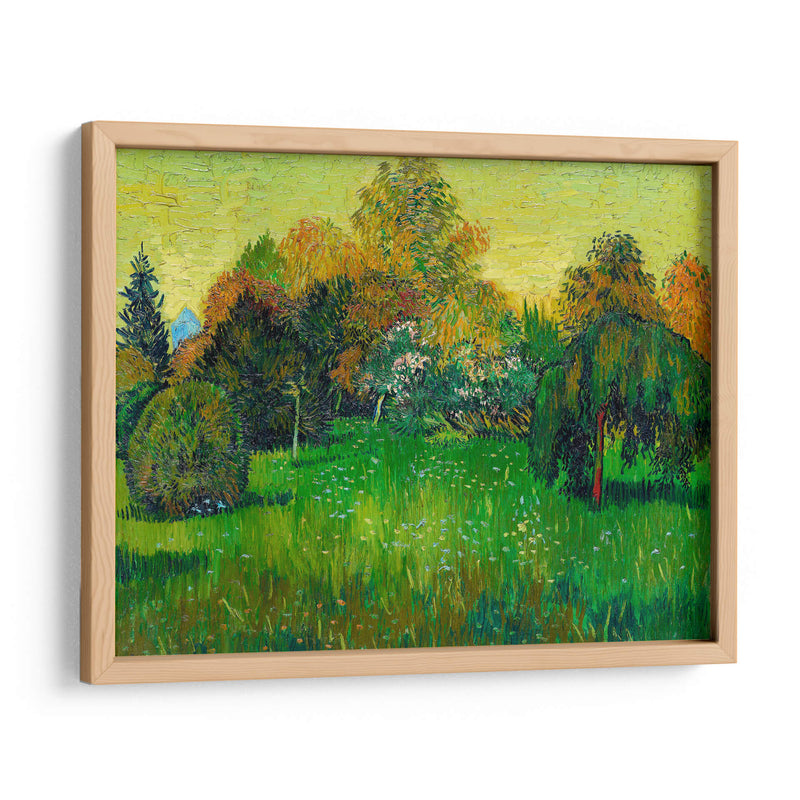 El jardín del poeta - Vincent Van Gogh | Cuadro decorativo de Canvas Lab