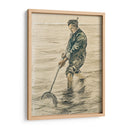 El pescador de conchas (Schelpenvisser) - Vincent Van Gogh | Cuadro decorativo de Canvas Lab
