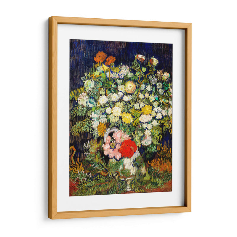 Ramo de flores en un jarrón - Vincent Van Gogh | Cuadro decorativo de Canvas Lab