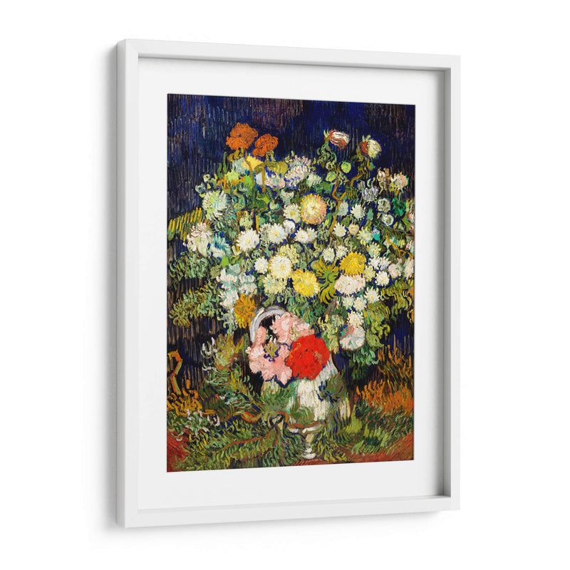 Ramo de flores en un jarrón - Vincent Van Gogh | Cuadro decorativo de Canvas Lab