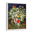 Ramo de flores en un jarrón - Vincent Van Gogh | Cuadro decorativo de Canvas Lab