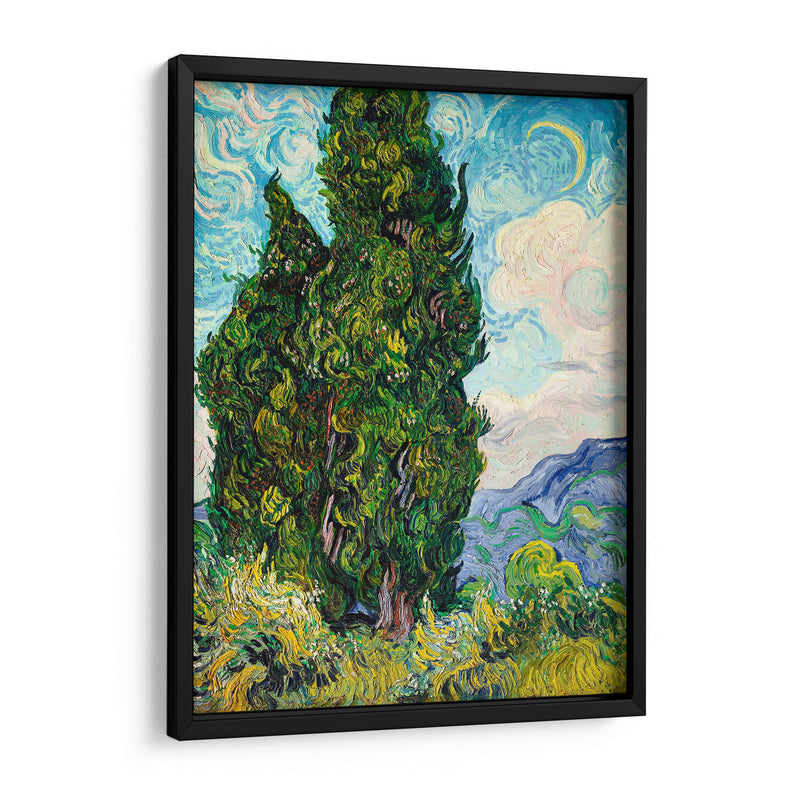 Cipreses - Vincent Van Gogh | Cuadro decorativo de Canvas Lab