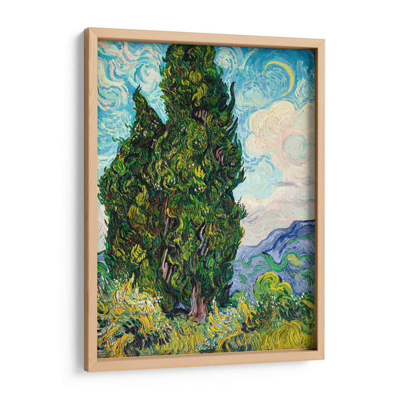 Cipreses - Vincent Van Gogh | Cuadro decorativo de Canvas Lab