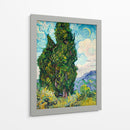 Cipreses II - Vincent Van Gogh | Cuadro decorativo de Canvas Lab