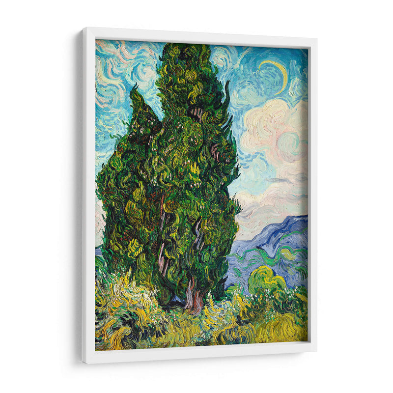 Cipreses - Vincent Van Gogh | Cuadro decorativo de Canvas Lab