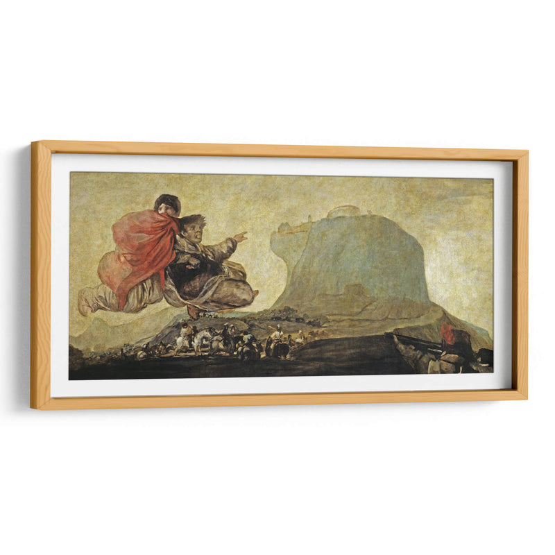 Visión fantástica o Asmodea - Francisco de Goya | Cuadro decorativo de Canvas Lab