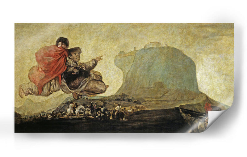 Visión fantástica o Asmodea - Francisco de Goya | Cuadro decorativo de Canvas Lab