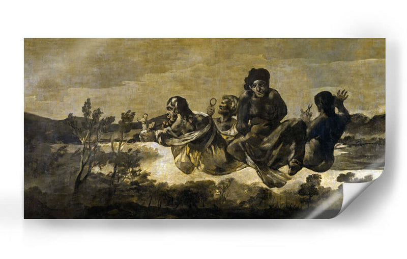 Átropos o Las Parcas - Francisco de Goya | Cuadro decorativo de Canvas Lab