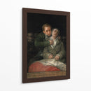 Autorretrato con Dr. Arrieta - Francisco de Goya | Cuadro decorativo de Canvas Lab