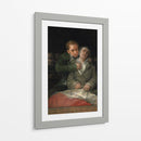 Autorretrato con Dr. Arrieta - Francisco de Goya | Cuadro decorativo de Canvas Lab