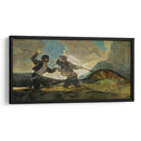 Duelo a garrotazos - Francisco de Goya | Cuadro decorativo de Canvas Lab