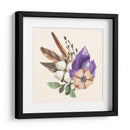 Cuarzos y flores | Cuadro decorativo de Canvas Lab