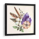 Cuarzos y flores | Cuadro decorativo de Canvas Lab