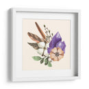 Cuarzos y flores | Cuadro decorativo de Canvas Lab