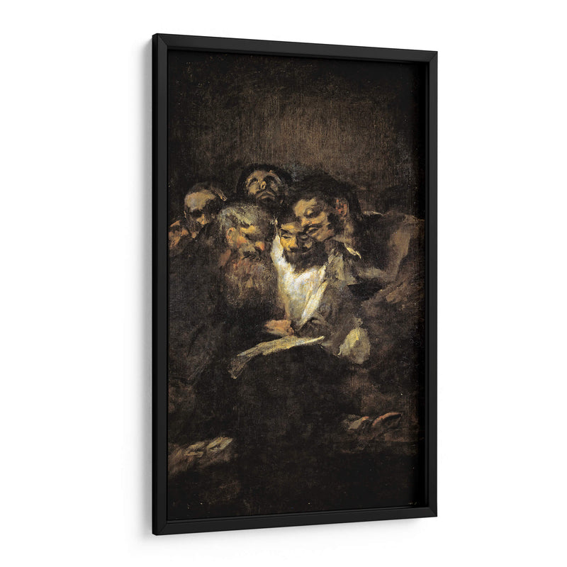 Hombres leyendo - Francisco de Goya | Cuadro decorativo de Canvas Lab