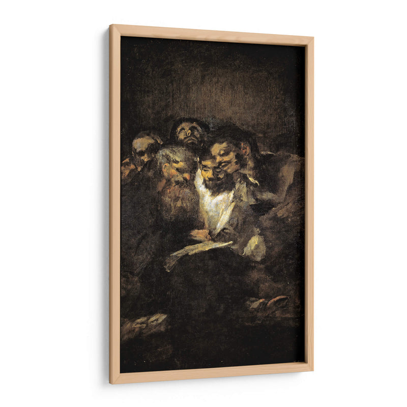 Hombres leyendo - Francisco de Goya | Cuadro decorativo de Canvas Lab