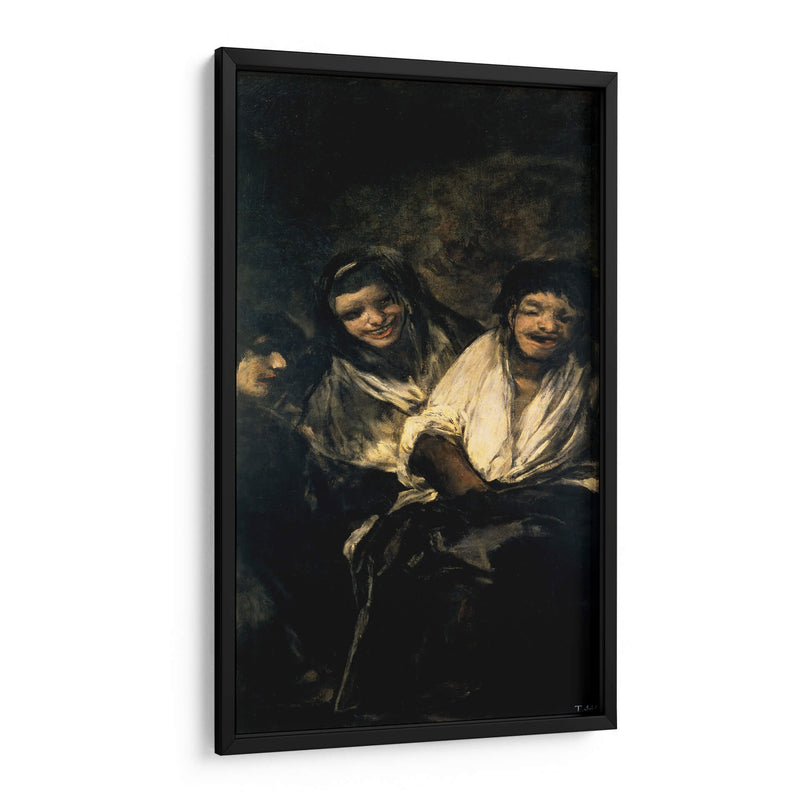 Mujeres riendo - Francisco de Goya | Cuadro decorativo de Canvas Lab