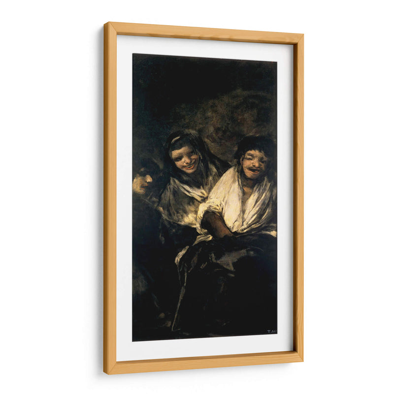 Mujeres riendo - Francisco de Goya | Cuadro decorativo de Canvas Lab