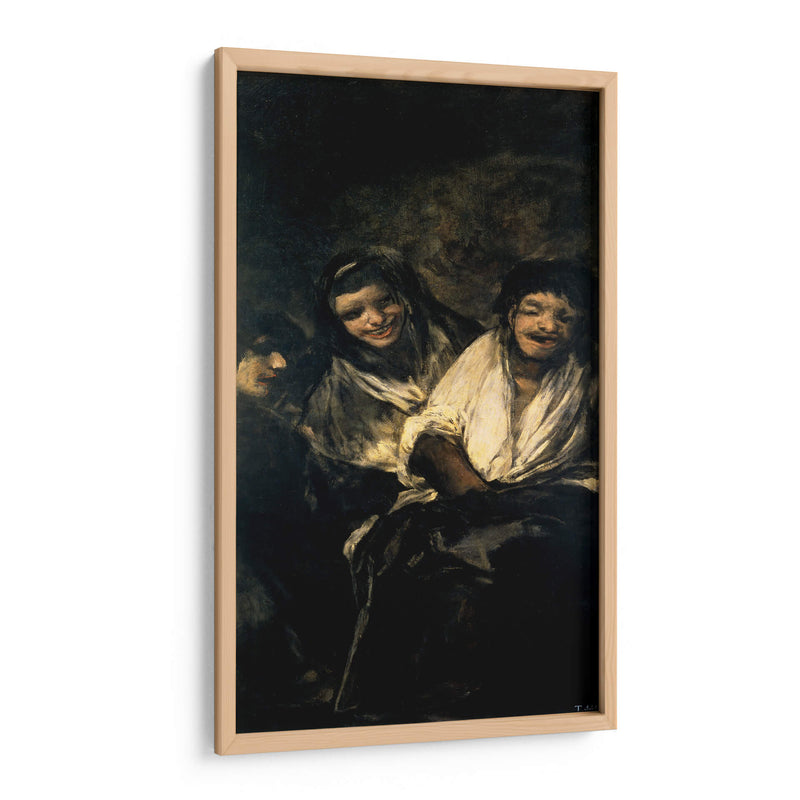 Mujeres riendo - Francisco de Goya | Cuadro decorativo de Canvas Lab