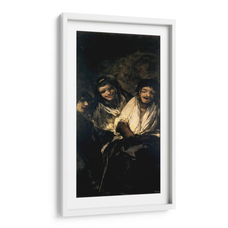 Mujeres riendo - Francisco de Goya | Cuadro decorativo de Canvas Lab