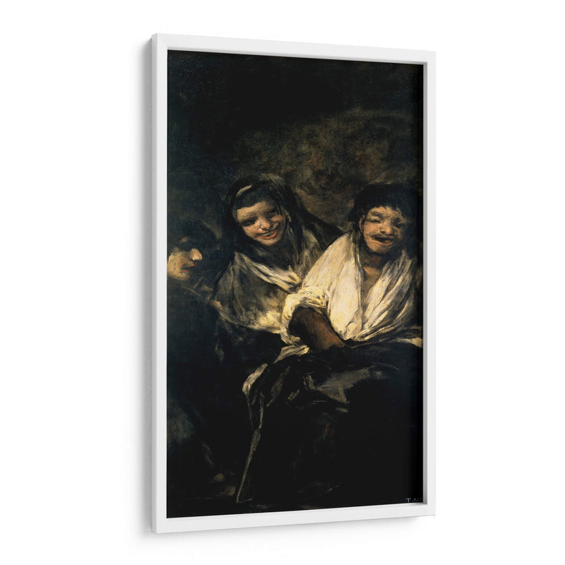 Mujeres riendo - Francisco de Goya | Cuadro decorativo de Canvas Lab