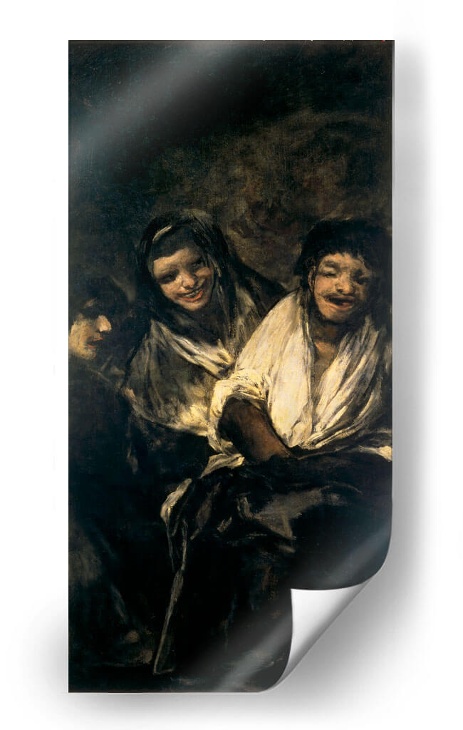 Mujeres riendo - Francisco de Goya | Cuadro decorativo de Canvas Lab