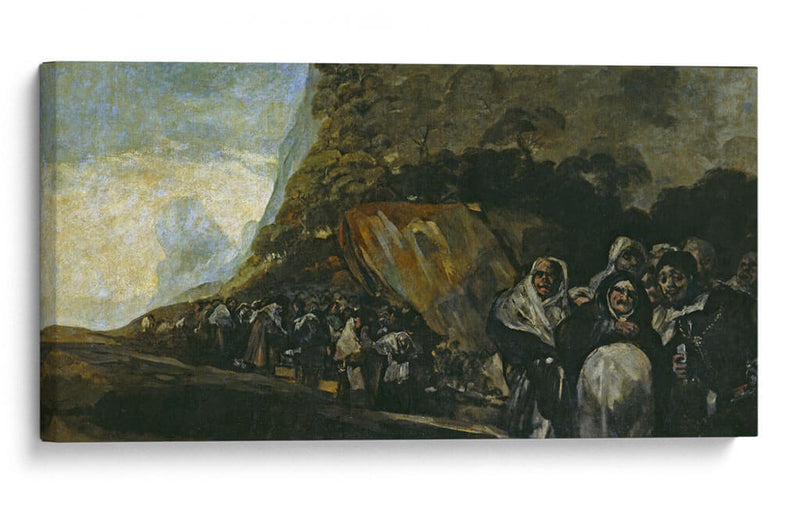 Peregrinación a la fuente de San Isidro - Francisco de Goya | Cuadro decorativo de Canvas Lab